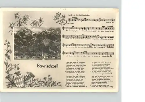 Bayrischzell Lied / Bayrischzell /Miesbach LKR