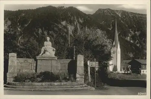 Bayrischzell Krieger Denkmal  / Bayrischzell /Miesbach LKR