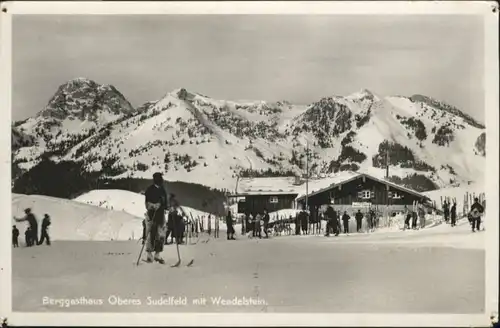 Bayrischzell Berg Gasthaus Oberes Sudelfeld Ski Wendelstein / Bayrischzell /Miesbach LKR