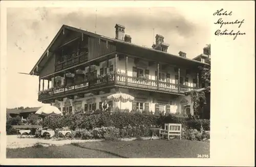Bayrischzell [Stempelabschlag] Hotel Alpenhof / Bayrischzell /Miesbach LKR