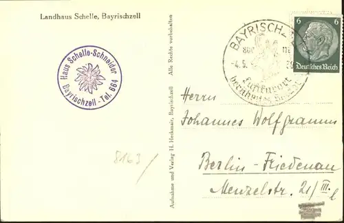 Bayrischzell Landhaus Schelle / Bayrischzell /Miesbach LKR