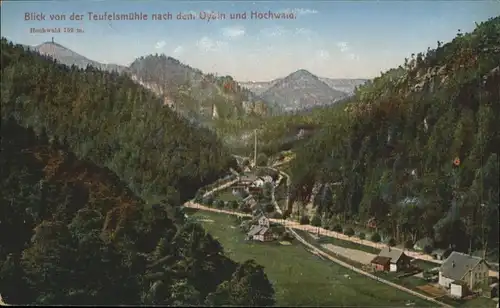 Oybin Teufelsmuehle
Hochwald
Oybin / Kurort Oybin /Goerlitz LKR