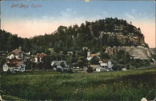 Oybin Berg Oybin / Kurort Oybin /Goerlitz LKR