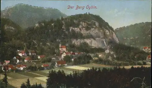 Oybin Berg Oybin / Kurort Oybin /Goerlitz LKR