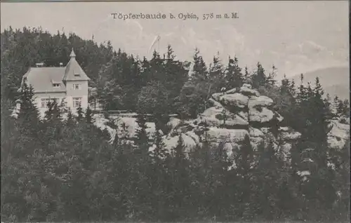 Oybin Toepferbaude / Kurort Oybin /Goerlitz LKR