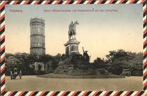 Duisburg Ruhr Kaiser-Wilhelm-Denkmal / Duisburg /Duisburg Stadtkreis