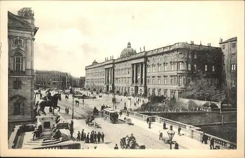 Berlin Koenigl. Schloss
Denkmal des Grossen Kurfuersten / Berlin /Berlin Stadtkreis