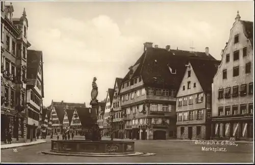 Biberach Riss Marktplatz / Biberach an der Riss /Biberach LKR