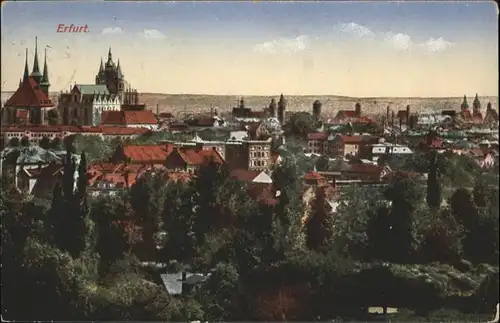 Erfurt Gesamtansicht / Erfurt /Erfurt Stadtkreis