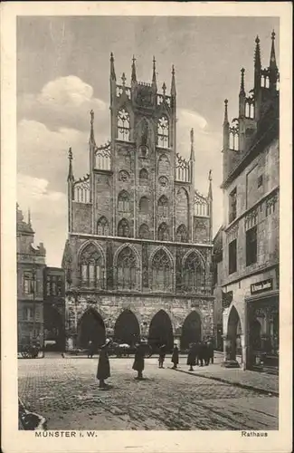 Muenster Westfalen Rathaus / Muenster /Muenster Stadtkreis