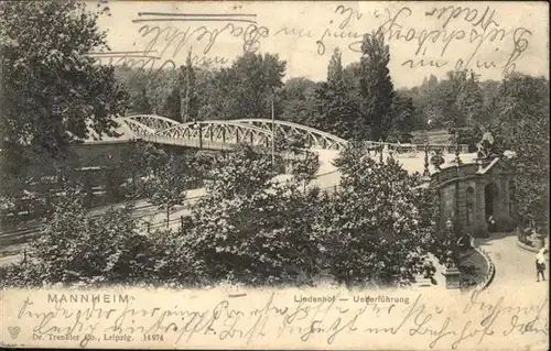 Mannheim Lindenhof
ueberfuehrung / Mannheim /Mannheim Stadtkreis