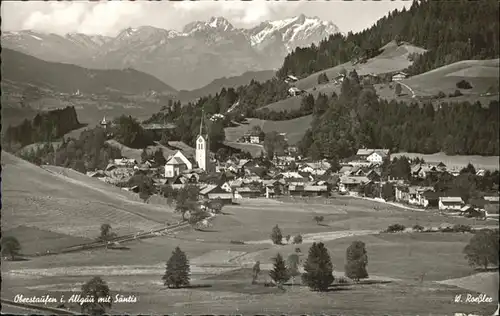 Oberstaufen Saenthis / Oberstaufen /Oberallgaeu LKR