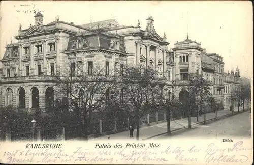 Karlsruhe Palais des Prinzen Max / Karlsruhe /Karlsruhe LKR