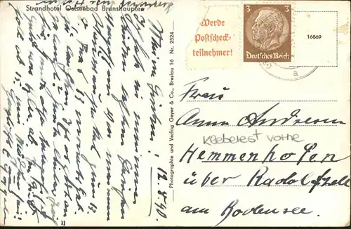 Brunshaupten Ostseebad / Kuehlungsborn /Bad Doberan LKR