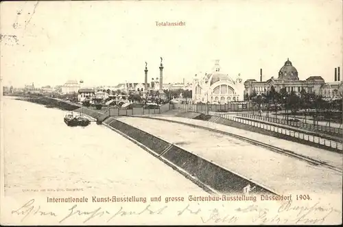 Duesseldorf Internat. Kunst-Ausstellung 1904 / Duesseldorf /Duesseldorf Stadtkreis