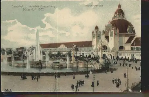 Duesseldorf Gewerbe- un Industrie-Ausstellung 1902 / Duesseldorf /Duesseldorf Stadtkreis