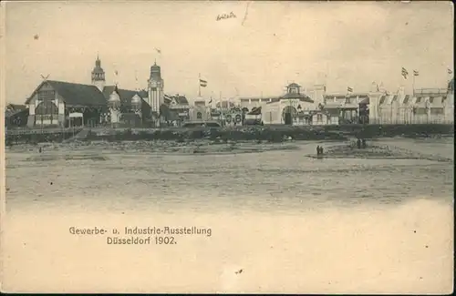 Duesseldorf Industrie-Ausstellung 1902 / Duesseldorf /Duesseldorf Stadtkreis