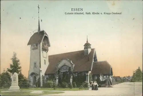 Essen Ruhr Colonie Altenhoff
Kath. Kirche
Krupp-Denkmal / Essen /Essen Stadtkreis