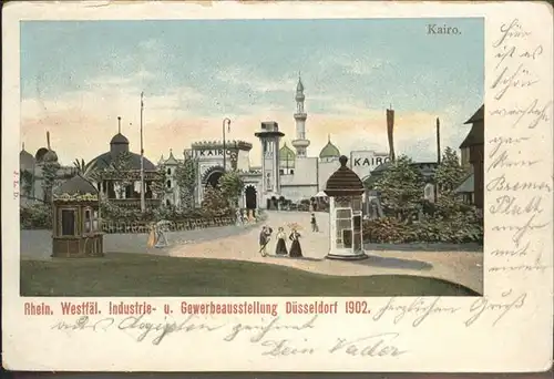 Duesseldorf Westfael. Industrie- und Gewerbeausstellung 1902 / Duesseldorf /Duesseldorf Stadtkreis