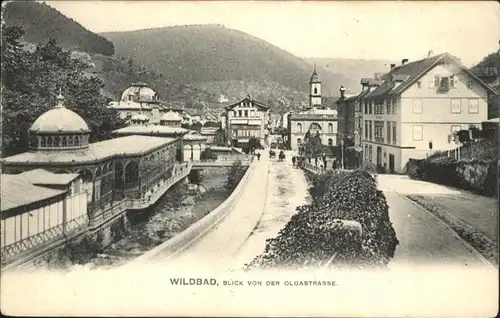 Wildbad Schwarzwald Olgastrasse  / Bad Wildbad /Calw LKR