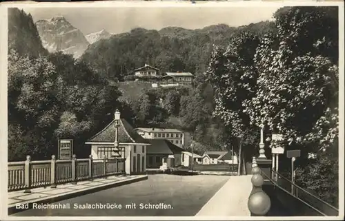 Bad Reichenhall Saalachbruecke
Schroffen / Bad Reichenhall /Berchtesgadener Land LKR