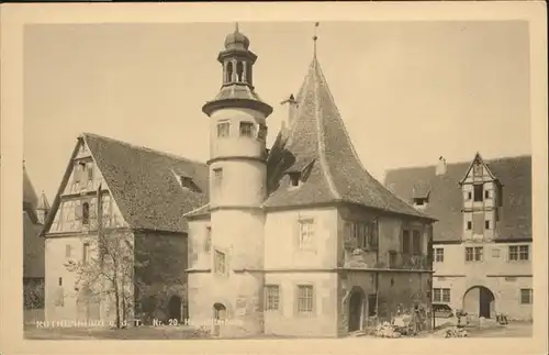 Rothenburg Tauber  / Rothenburg ob der Tauber /Ansbach LKR