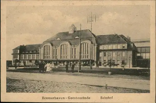Bremerhaven Bahnhof Geestemuende / Bremerhaven /Bremen Stadtkreis