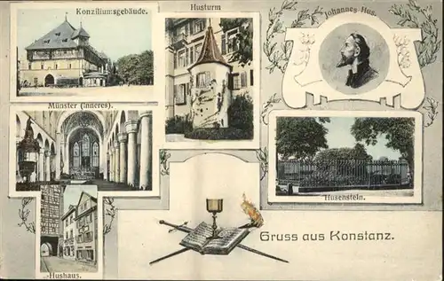 Konstanz Muenster
Hushaus
Hussenstein / Konstanz /Konstanz LKR