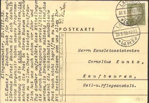 Landau Pfalz 40-jaehriges Wiedersehen der abiturienten 1892 / Landau in der Pfalz /Landau Pfalz Stadtkreis