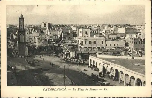 Casablanca place de France / Casablanca /