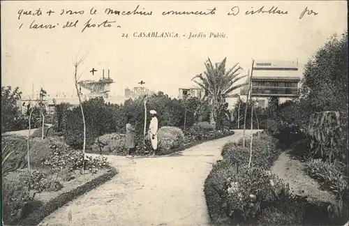 Casablanca Jardin Public / Casablanca /