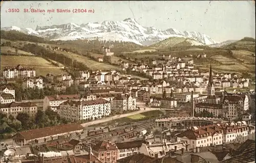 St Gallen SG Saentis / St Gallen /Bz. St. Gallen City