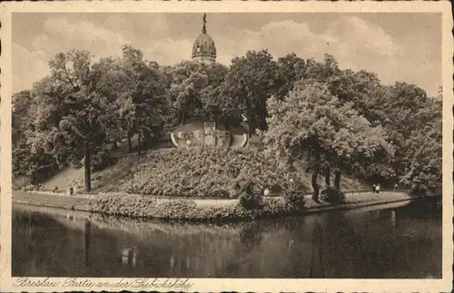 Breslau Niederschlesien Liebichshoehe / Wroclaw /