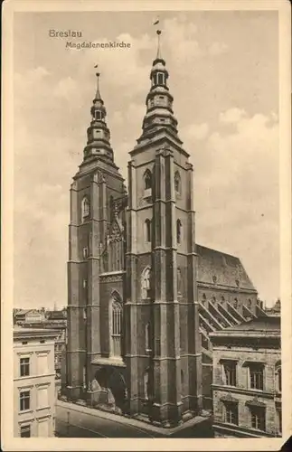 Breslau Niederschlesien Magdalenen Kirche  / Wroclaw /