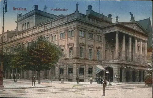 Breslau Niederschlesien Stadttheater / Wroclaw /