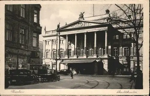 Breslau Niederschlesien Stadttheater / Wroclaw /