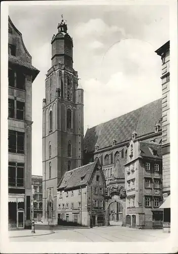 Breslau Niederschlesien Elisabeth Kirche  / Wroclaw /