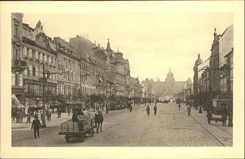 Prag Prahy Prague Wenzelplatz / Praha /