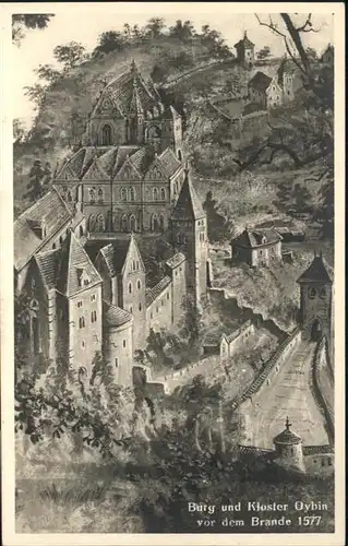 Oybin Burg Kloster 1577 / Kurort Oybin /Goerlitz LKR