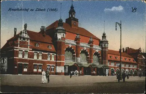 Luebeck Hauptbahnhof / Luebeck /Luebeck Stadtkreis