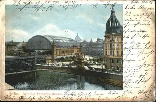 Berlin Bahnhof Friedrichstrasse / Berlin /Berlin Stadtkreis