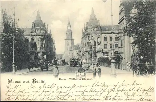 Berlin Kaiser Wilhelm Strasse / Berlin /Berlin Stadtkreis