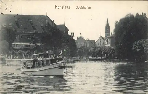 Konstanz Bootshafen Boot / Konstanz /Konstanz LKR