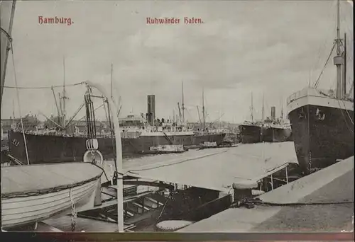 Hamburg Kuhwaerder Hafen / Hamburg /Hamburg Stadtkreis