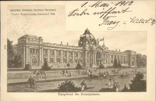 Duesseldorf Kunst-Ausstellung 1902 Kunstpalast / Duesseldorf /Duesseldorf Stadtkreis