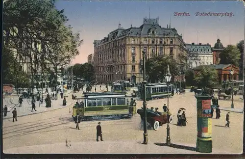 Berlin Potsdamerplatz Strassenbahn / Berlin /Berlin Stadtkreis