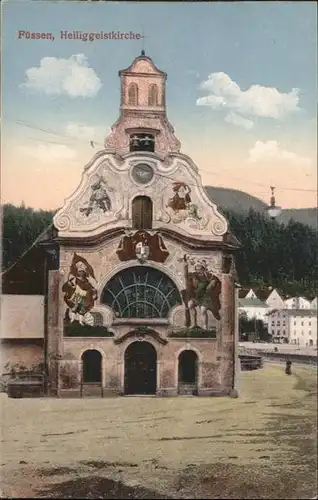 Fuessen Heiliggeistkirche / Fuessen /Ostallgaeu LKR