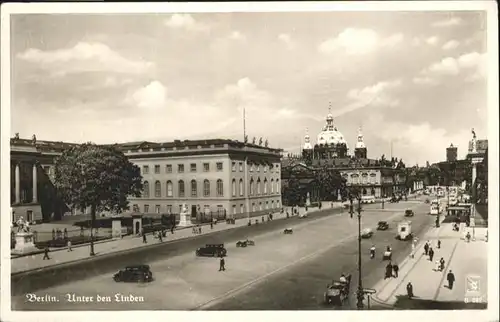 Berlin Unter den Linden / Berlin /Berlin Stadtkreis