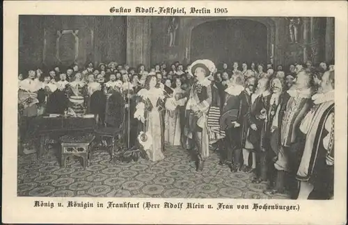 Berlin Gustav Adolf-Festspiel 1905 / Berlin /Berlin Stadtkreis