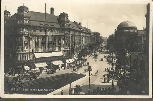 Berlin Koeniggraetzer Strasse / Berlin /Berlin Stadtkreis